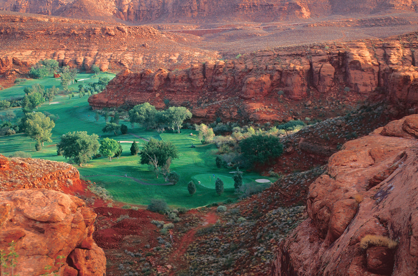 Dixie Red Hills, Saint Utah Golf course information and reviews.